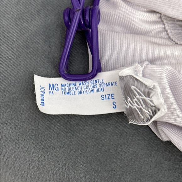 Vintage Applause JCPenney Half Slip Light Purple Size Small Nylon Lace Trim USA - Picture 6 of 6